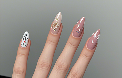 美甲根部“掉色”要如何补色_沈阳美甲学校